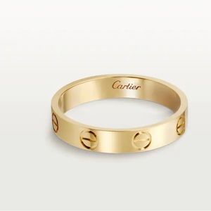 Authentic women’s Cartier love ring